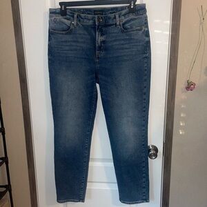 Talbots Slim Ankle Jeans W/ Studded Detail‎ Size 12